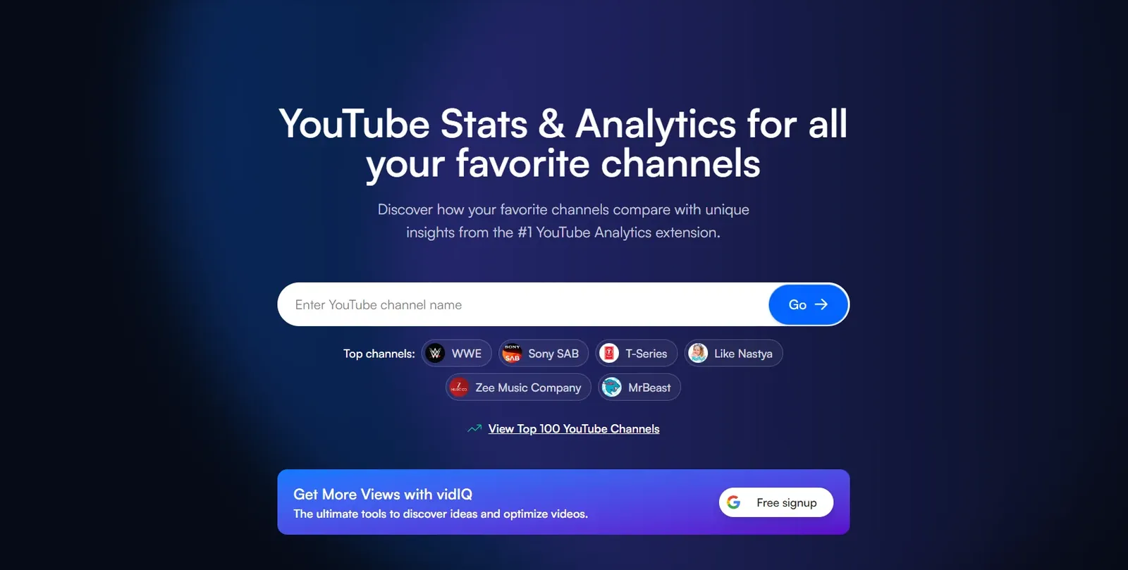 VidIQ keyword search interface and Velocity metric